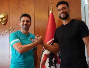 Fenerbahçe’den Gaziantep’e transfer olan Caulker, Erol Bulut ile buluştu