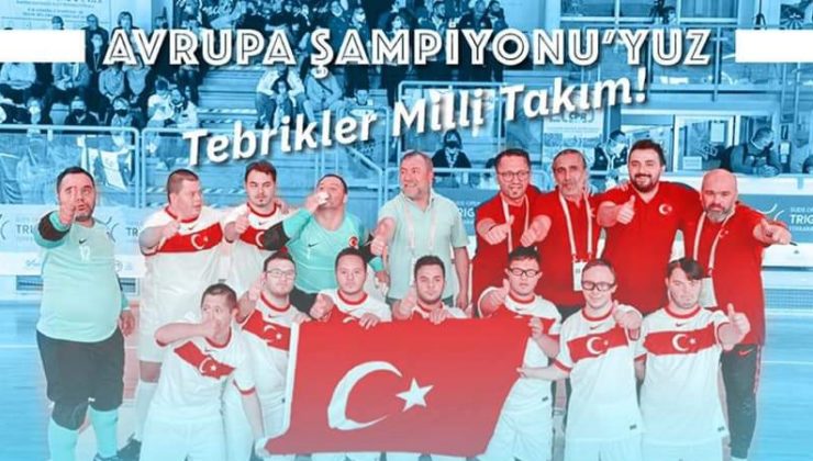 Down Sendromlular Futsal Milli Takımı Avrupa şampiyonu ..